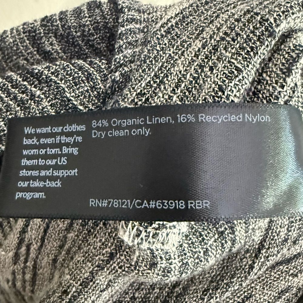 Eileen Fisher Gauze Strata Button Dress Size Large - Picture 4 of 5